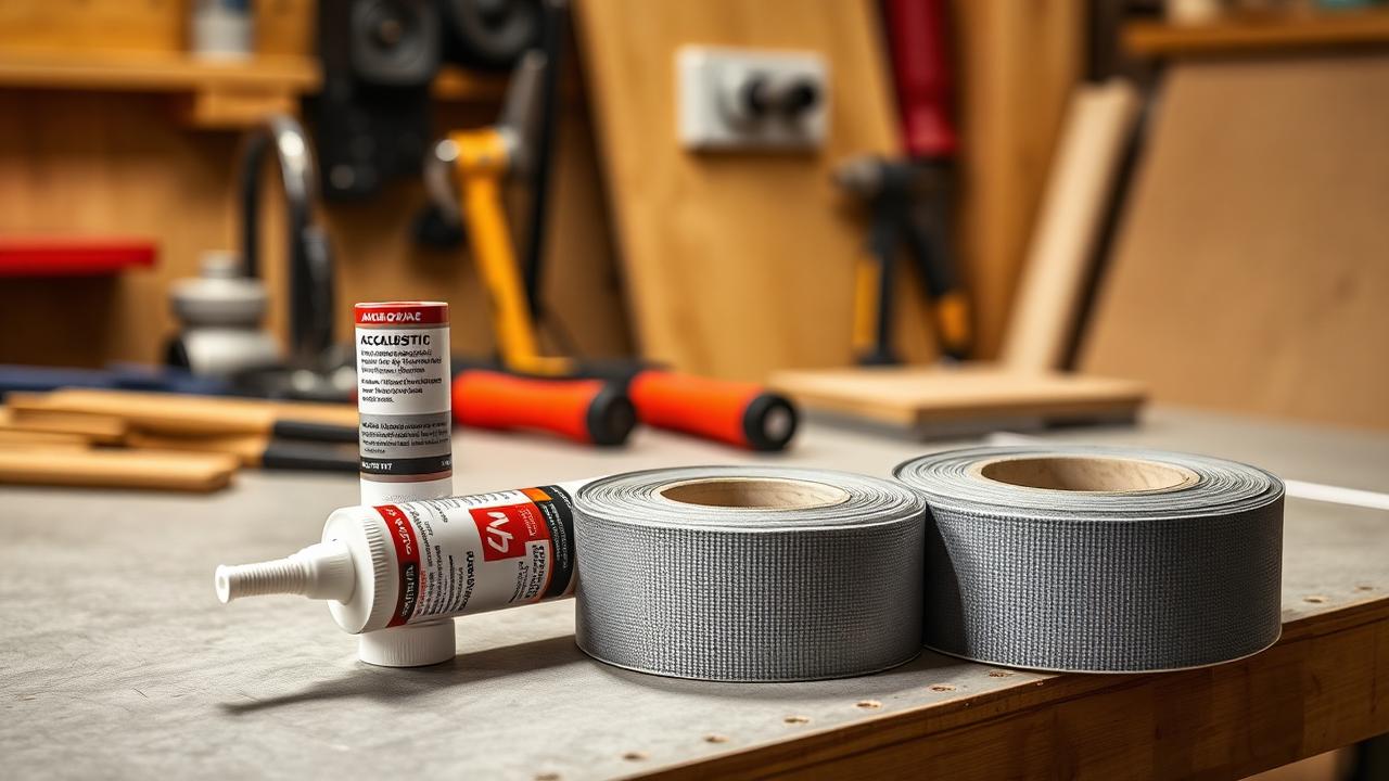 Acoustic Sealant & MLV Tape: The Overlooked Materials That Make or Break Soundproofing