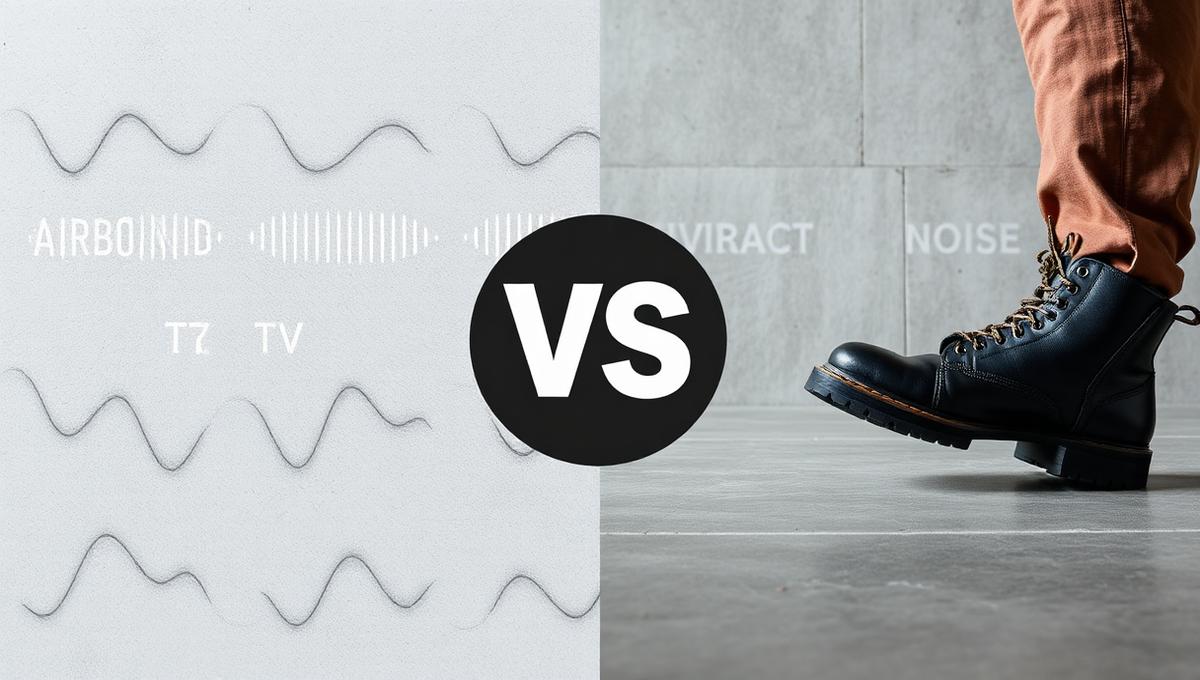 Airborne Noise vs. Impact Noise: Why Treating the Wrong Type Wastes Your Money