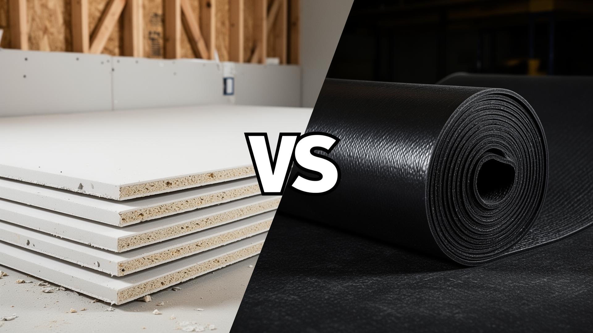Drywall vs MLV: The Heavyweight Battle for Silence