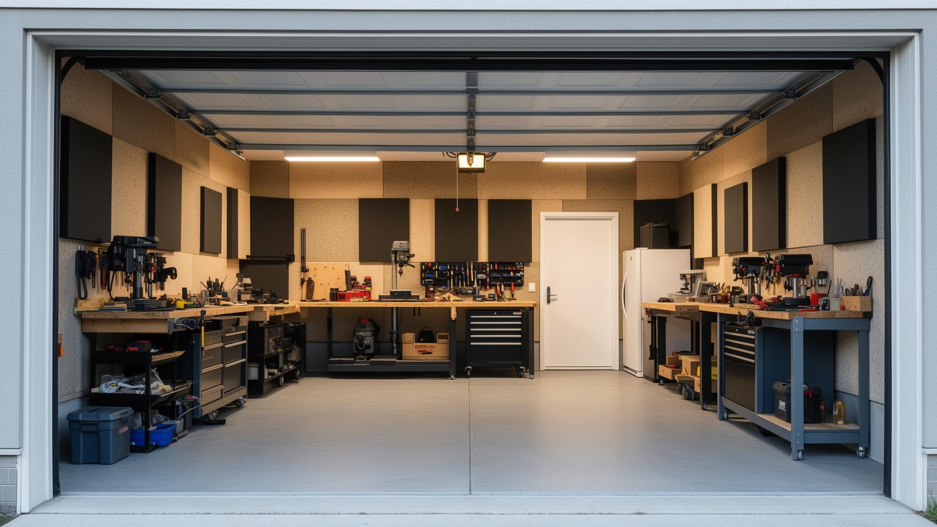 Garage Soundproofing with Mass Loaded Vinyl (MLV)