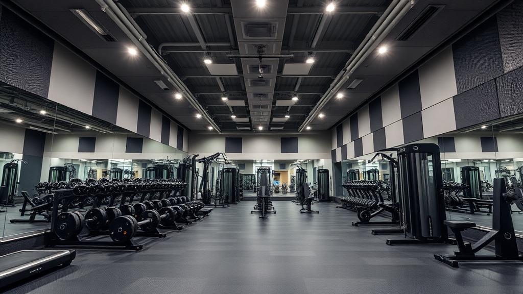 Gym Soundproofing with Mass Loaded Vinyl (MLV)