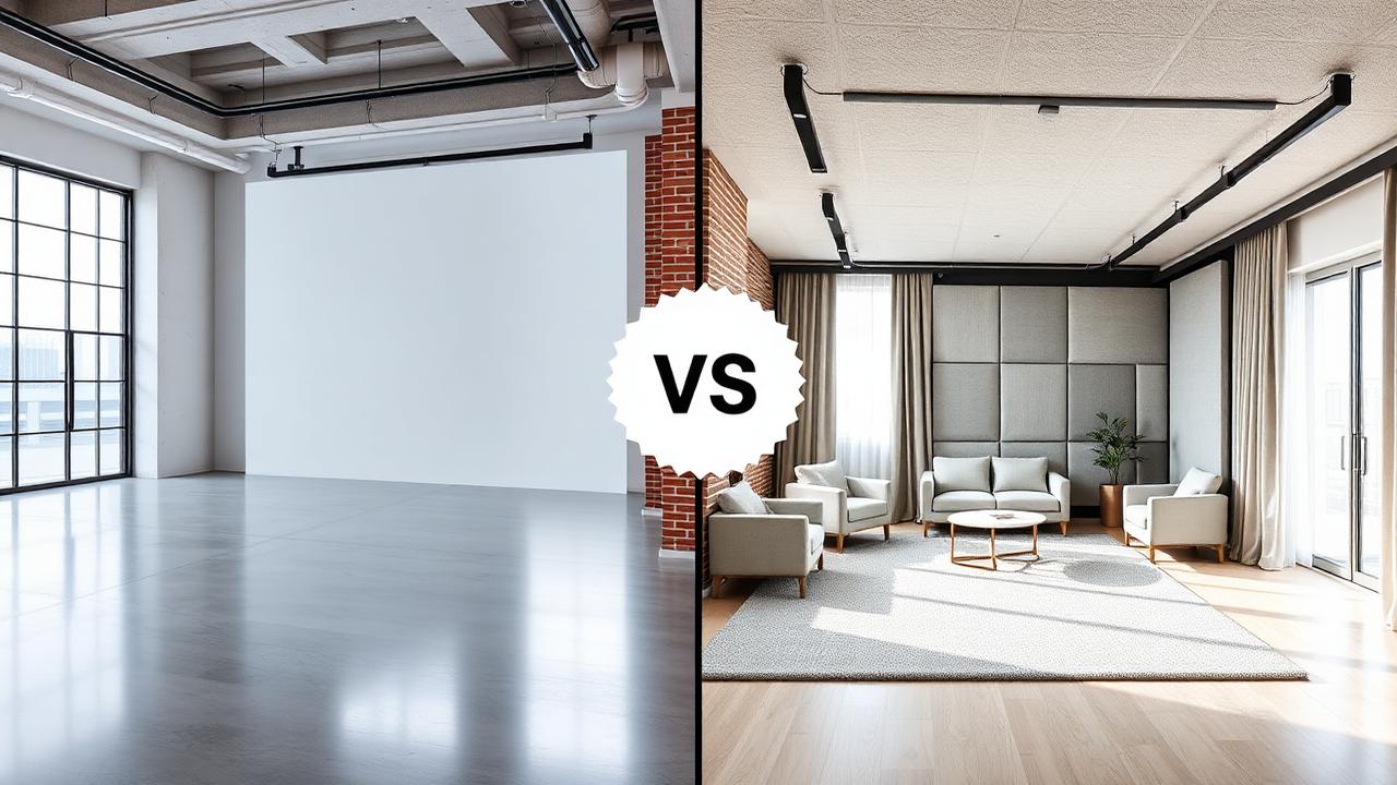 Hard vs. Soft Materials: How Surface Texture Affects Your Room's Acoustics