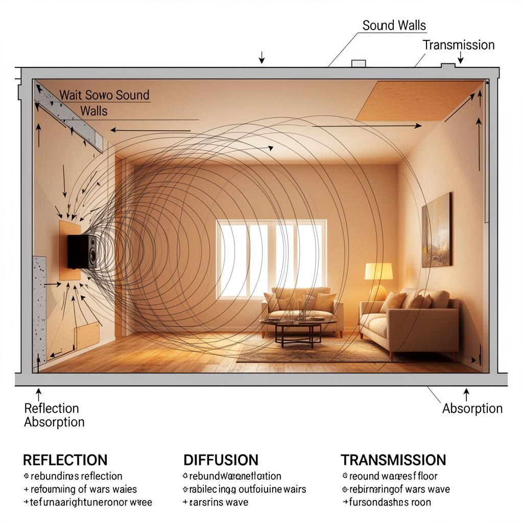 How Does Sound Travel in a Room? The Complete Physics of Indoor Acoustics