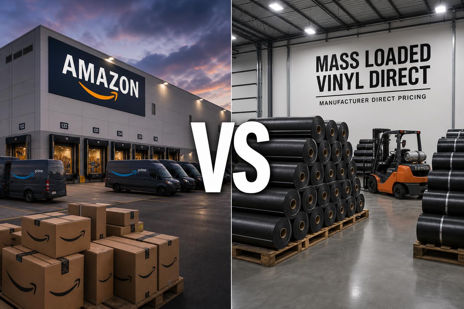 Mass Loaded Vinyl on Amazon vs Direct