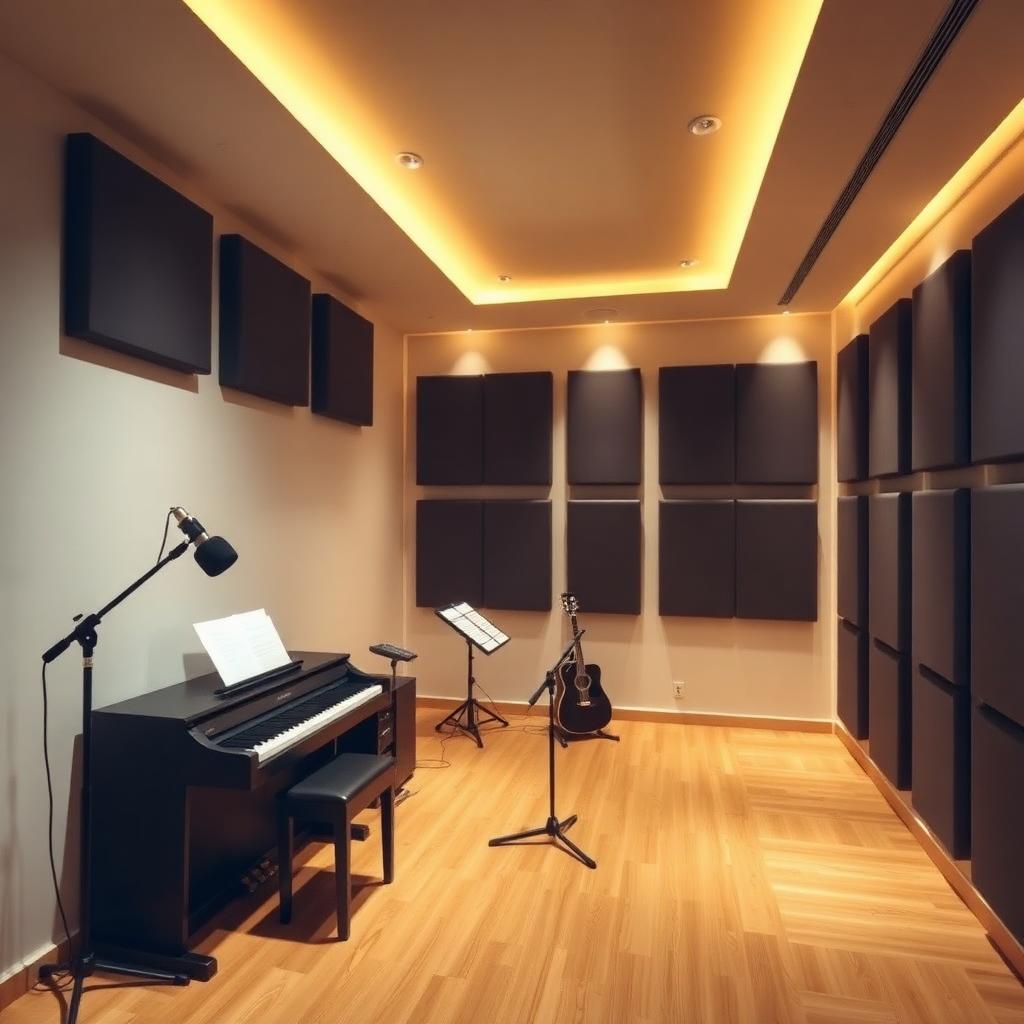 Music Room Soundproofing with Mass Loaded Vinyl (MLV)