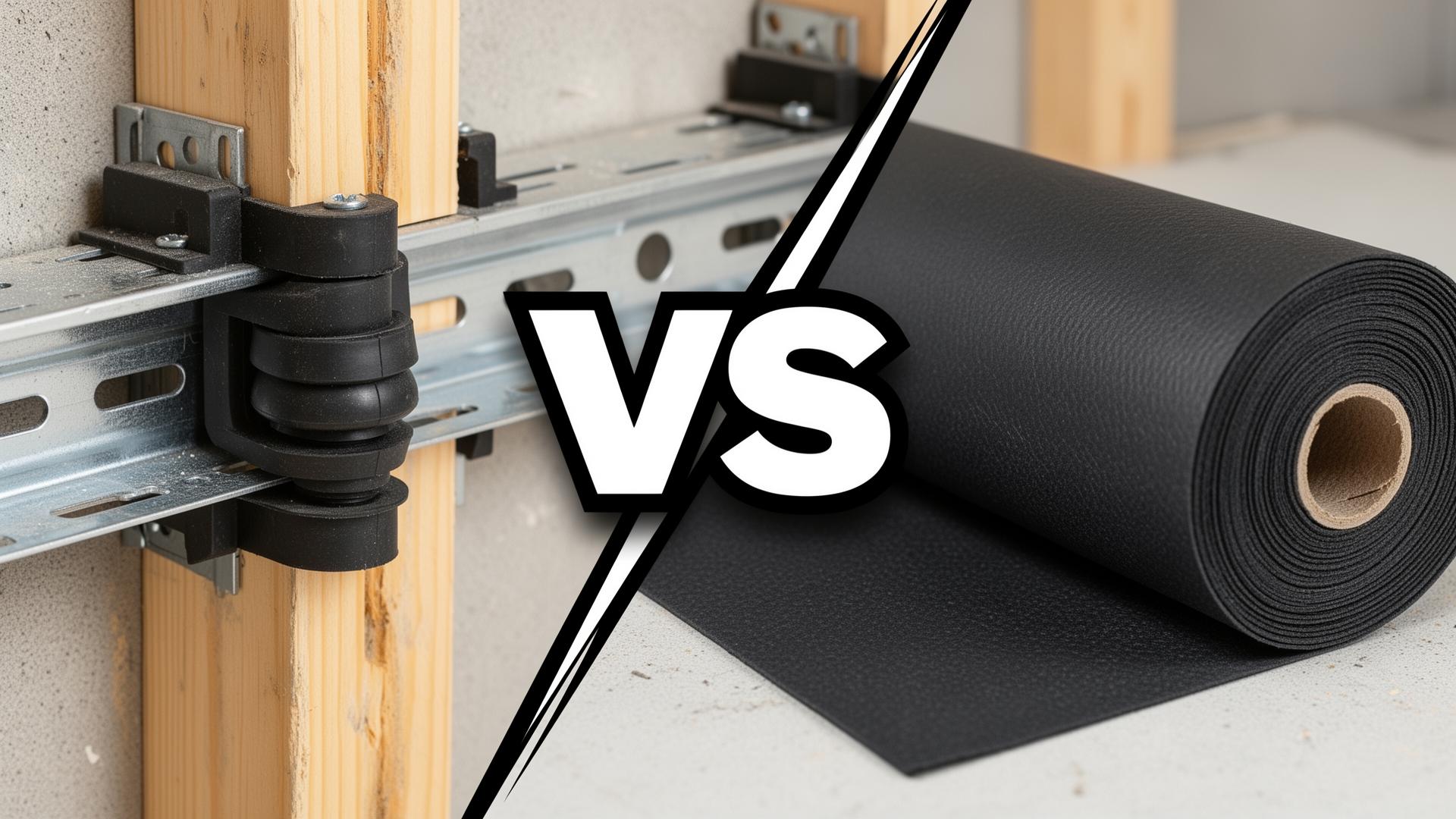 Sound Isolation Clips vs MLV: The Premium Decoupling Duel