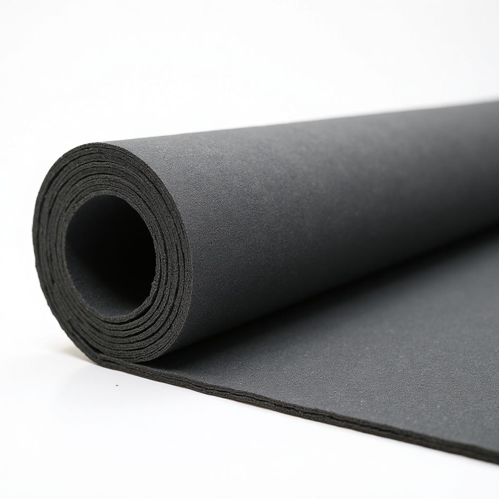 Rubber Floor Sound Mat - Crumbled rubber sound-damping underlayment for maximum soundproofing - IIC rated floor underlayment